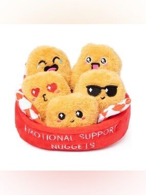 NEW What Do You Meme? Emotional Support Plush Nuggets